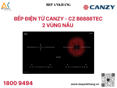 Bếp điện từ 2 vùng nấu Canzy CZ-B6886TEC 